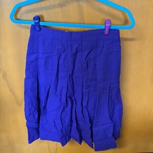 Jones New York Purple Pleated Skirt